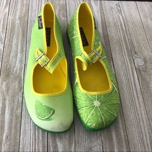 Lime inspired flats!